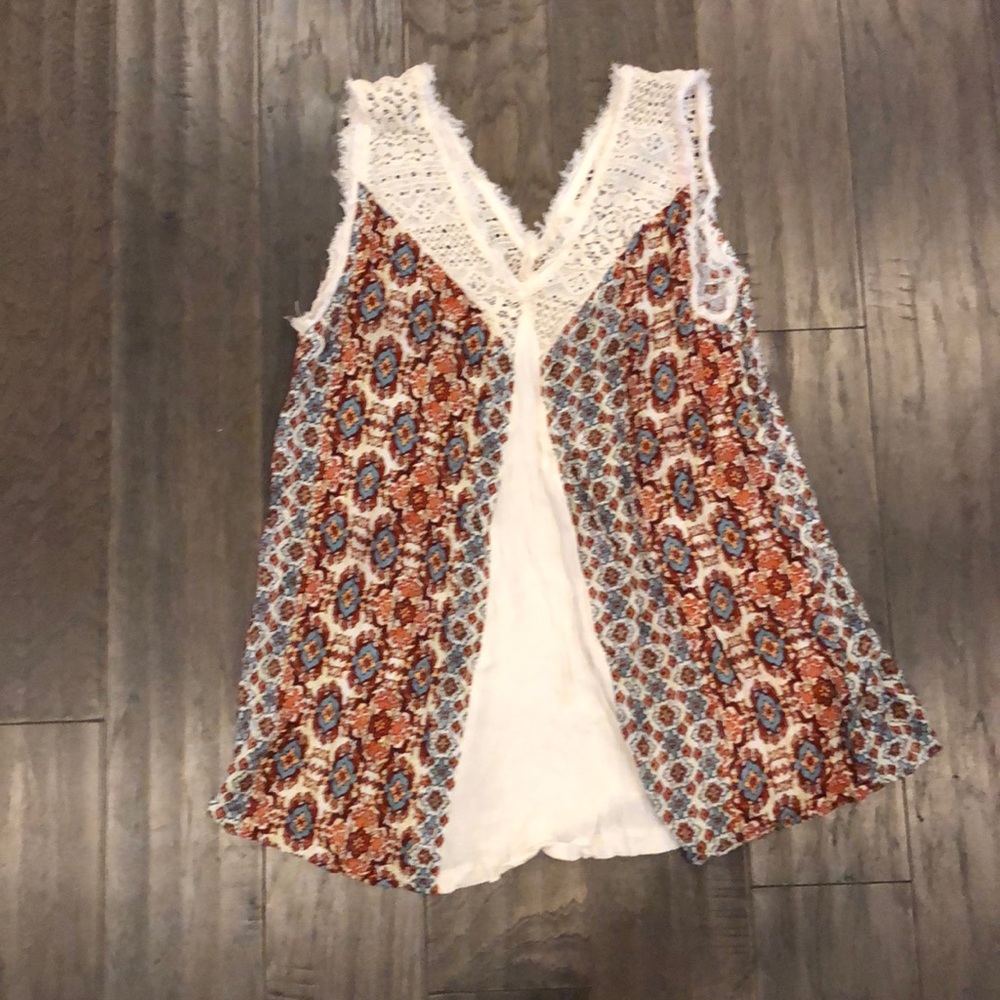 Boho blousy tank